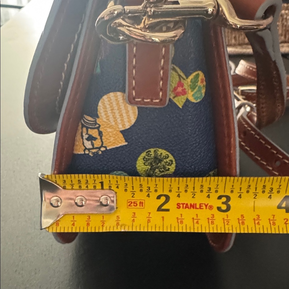 Dooney and Bourke Disney Hats Crossbody Purse NWT Blue - Picture 7 of 7